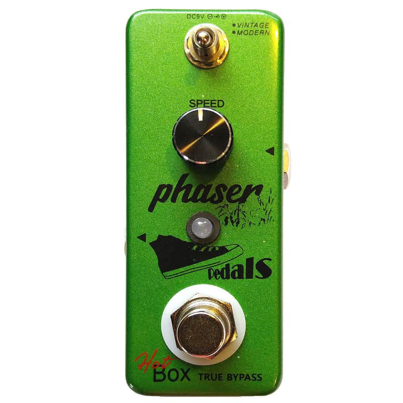 Hot Box Pedals Phaser Attitude Series True Bypass Micro Guitar Effect Pedal image 1