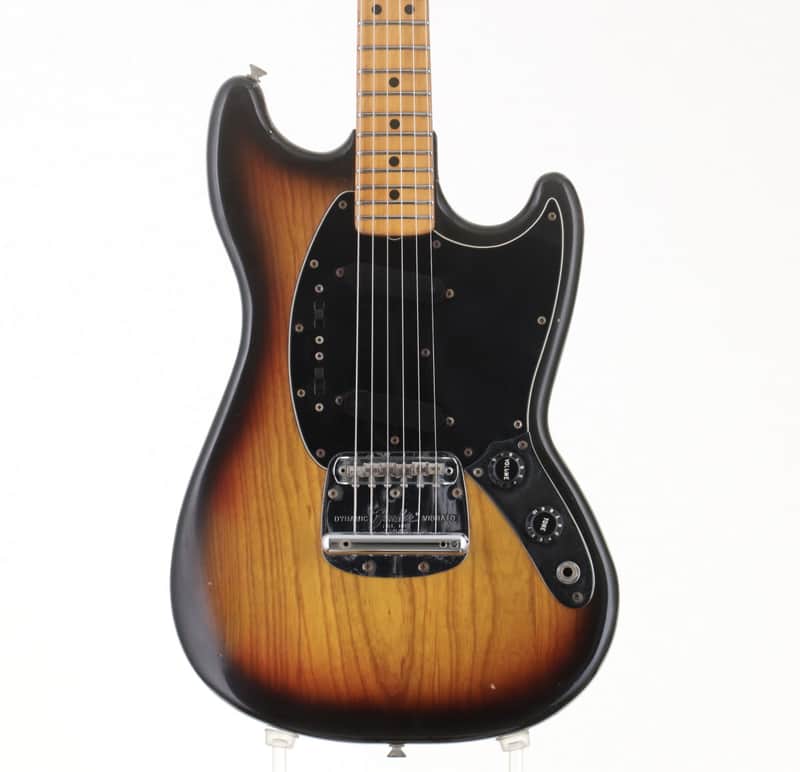 【希少】1978年製 Fender USA Mustang Vintage 1978 Fender Mustang Natural Finish | Cream City Music