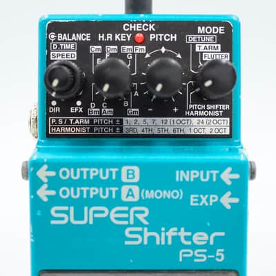 Boss PS-5 Super Shifter Pitch Shift Guitar Effect Pedal CU80735 image 3