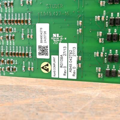Studer Mic/Line In Card for D21m Modular I/O System CG01HSK image 17