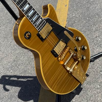 Gibson Custom Shop 1968 Les Paul Custom Double Gold Bigsby Murphy Ultra Light Aged New Unplayed Auth Dlr 10lb 8oz #968 image 7