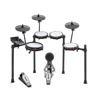 Alesis Nitro Max Kit Electronic Drum Set Bundle with Throne and Headphones image 11