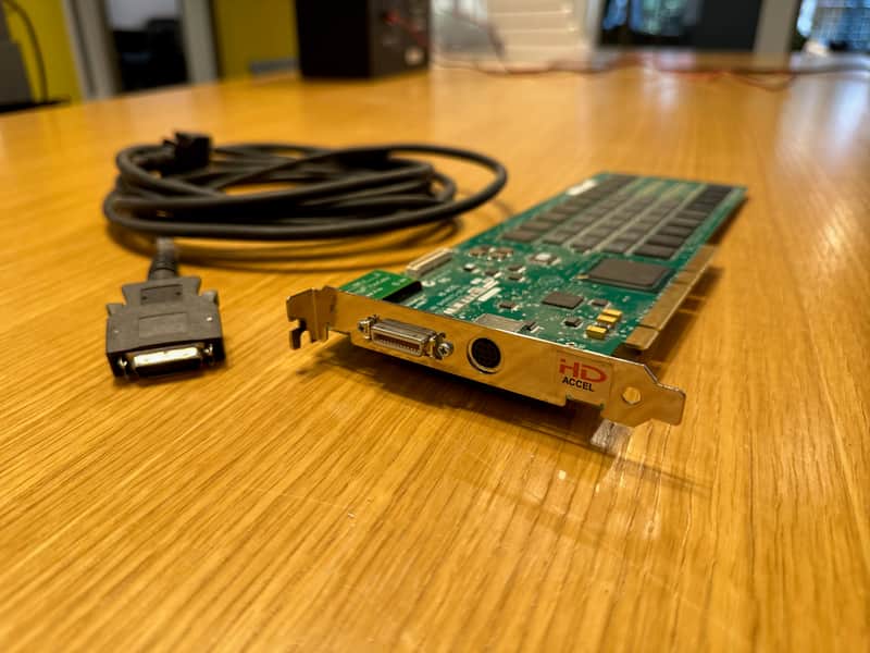 Avid Digidesign HD Accel PCIx Pro Tools HD Card 2000s - Silver image 1