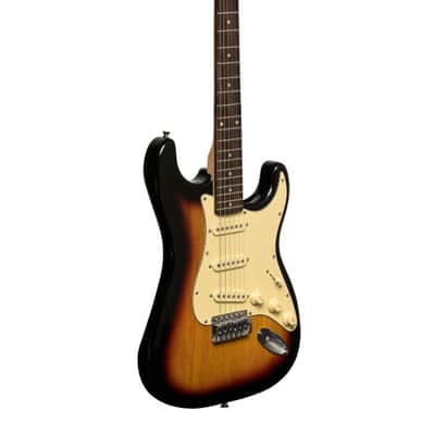 Stagg Standard S Electric Guitar In Sunburst - Classic Style With Versatile Pickup Configuration image 1
