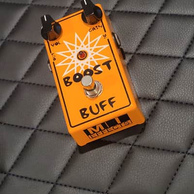 MI Audio Boost n' Buff Guitar Effects Pedal - Orange image 1