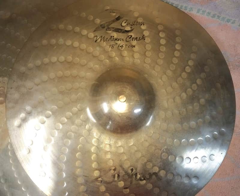 Zildjian Z Custom 18" Medium Crash 2005-2010? - Brass image 1