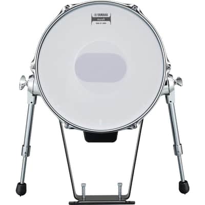 Yamaha 12" Electronic Mesh Kick Pad Tower Real Wood image 3
