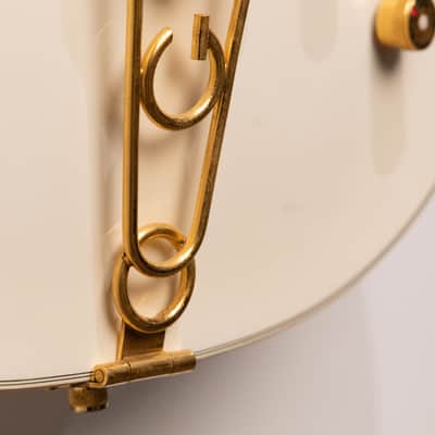 1990 Gretsch White Falcon 3136 1957 John Frusciante Cadillac Tailpeice image 9