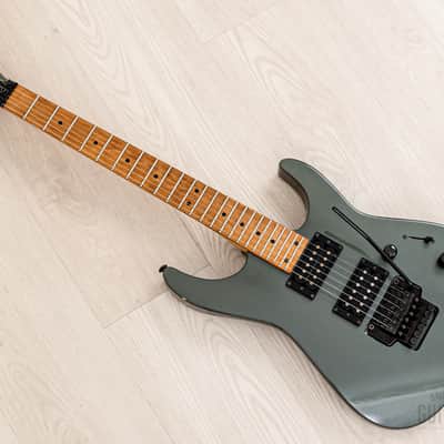 1997 Charvel Dinky HH DK24 Ikebe Limited Edition Gunmetal Gray w/ Floyd Rose, Japan image 12