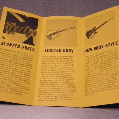 1971 Rickenbacker guitar bass flyers Innovations Solid Bodies 331 331LS 430 470 3000 3001 image 3