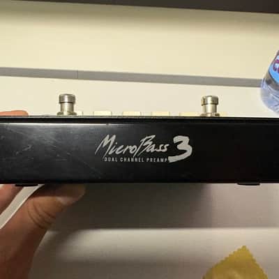 EBS Microbass 3 Dual-Channel Integrated Preamplifier & Effects Pedal image 1
