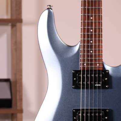 Schecter C-6 Deluxe Electric Guitar - Rosewood Fingerboard, Satin Metallic Light Blue image 4