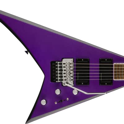 Pre-Order! Jackson X Series Rhoads RRX24 guitar in Purple Metallic w/ Black Bevels image 1