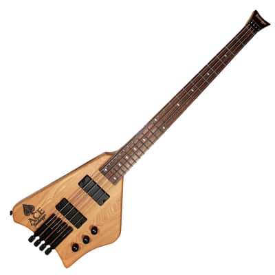 Bootlegger Guitar 30” Scale Ace 4 Headless 2026 - Honey Matte image 2