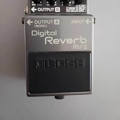 Boss RV-2 Digital Reverb (Dark Gray Label) 1987 - 1989 - Gray image 3