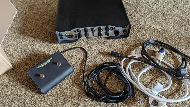Ashdown RM-500 EVO II Rootmaster 500-Watt Bass Amp Head + Footswitch image 1