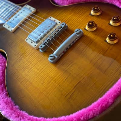 Gibson 1991 Les Paul Pre-Historic 1959 Reissue Yamano Order Honey Burst Flametop w/ OHSC & Yamano Docs R9 image 5