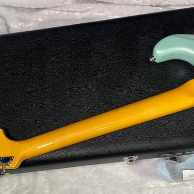 NEW! Fender Custom Shop Special Run '69 Stratocaster NOS Finish - Handwound P/U's - Surf Pearl - Reverse Matching Headstock - 7.9 lbs - Authorized Dealer - SUPER RARE! G07617 image 10