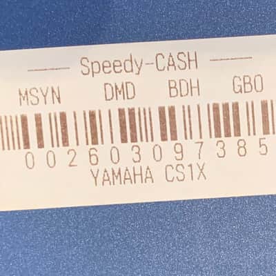 Yamaha CS1x Control Synthesizer 1996 image 3