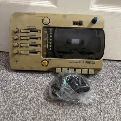 Fostex X14 Vintage Analog 4 Track Cassette Multitracker Recorder Portastudio [custom pitch mod] image 1
