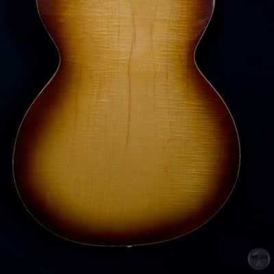 Höfner Double Neck Bass/Guitar Modell 191-1 from 1961 in sunburst with transport case image 4