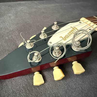 1989 Gibson Flying V '67 Reissue 1989 Nashville | 1st-Year '67 Reissue! | Cherry Red | Seymour Duncan Phat Cat P-90 image 10