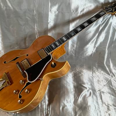 1962 Gibson L-5CESN Archtop Electric Hollowbody Guitar w/ Brown Lifton Case image 8