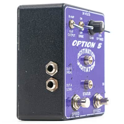 Option 5 Destination Rotation - Rotary Effect Pedal with Power Supply image 3