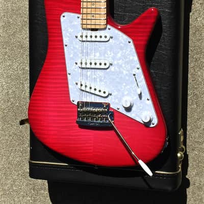 Ernie Ball Music Man Albert Lee 2014 BFR Pink Burst! Minty Fresh Condition! image 7