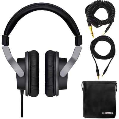 Yamaha HPH-MT7W Over Ear Studio Mixing Monitoring Headphones in Black