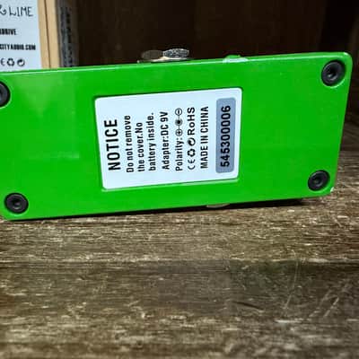 Tone City TC-T6 Kaffir Lime Overdrive With Box 2010s - Green image 7