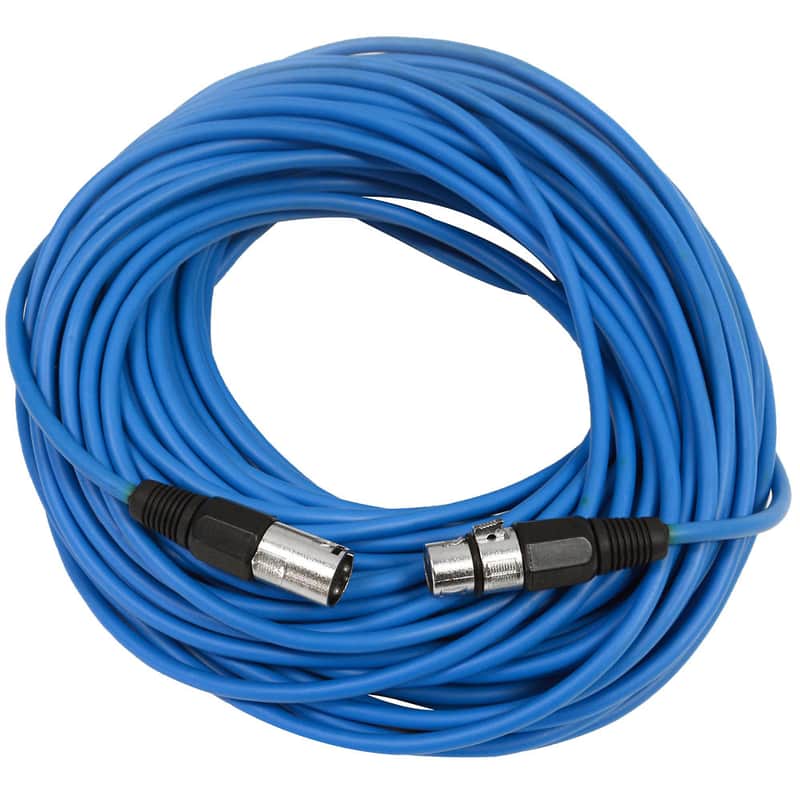 Seismic Audio SAXLX-100 XLR Male to XLR Female Mic Cable - 100' image 1