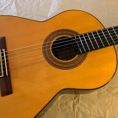 Admira Avila 1990s - Natural Gloss Solid Spruce top Made in Spain Classical Guitar Very Good Condition with Vinylex Gigbag image 5