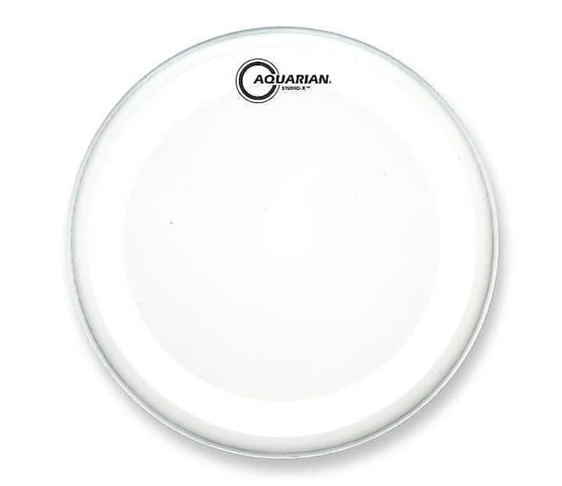 Aquarian TCSX13 13" White Texture Coated Studio-X Drum Head image 1