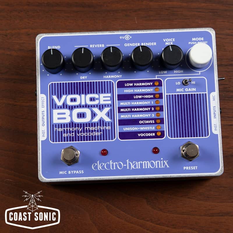 Mint Electro-Harmonix Voice Box Vocal Harmony Machine / Vocoder image 1