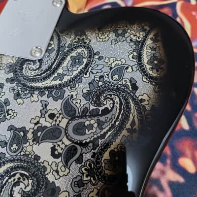 *NEW IN BOX* 2025 Fender Japan Limited Edition Telecaster Black Paisley - MIJ JD25 - low tariffs image 16
