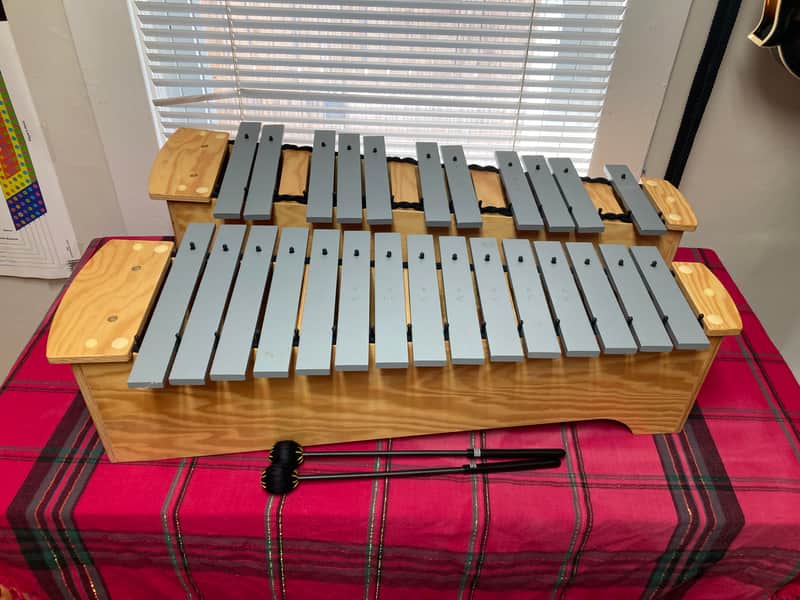 Sonor Orff Meisterklasse Tenor-Alto Metallophone Chromatic Set, TAKM10 & TAKM20 image 1