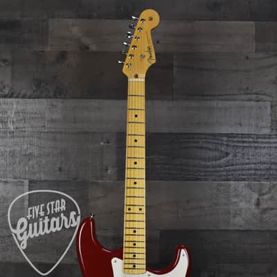Mint Fender Custom Shop LTD 70th Anniversary '54 Stratocaster NOS - Dakota Red with Hard Shell Case image 3