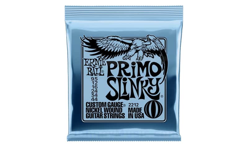 Primo Slinky Ni-Wnd Elect-Guitar 9.5 - 44 Set - world standard special-tempered+tinned steel & ni-plated wrap on steel hex core image 1