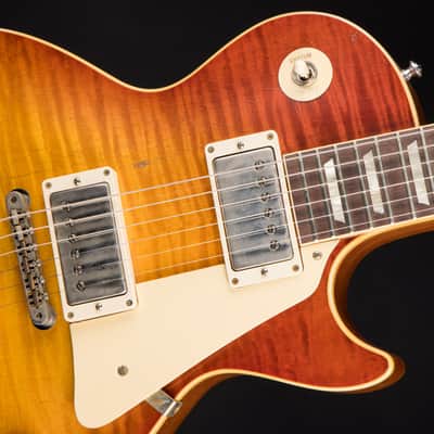 2021 - Gibson Custom Shop Made 2 Measure Murphy Lab '59 Les Paul Standard Murphy Painted Ultra Heavy Aged Abiline Sunset Burst image 13