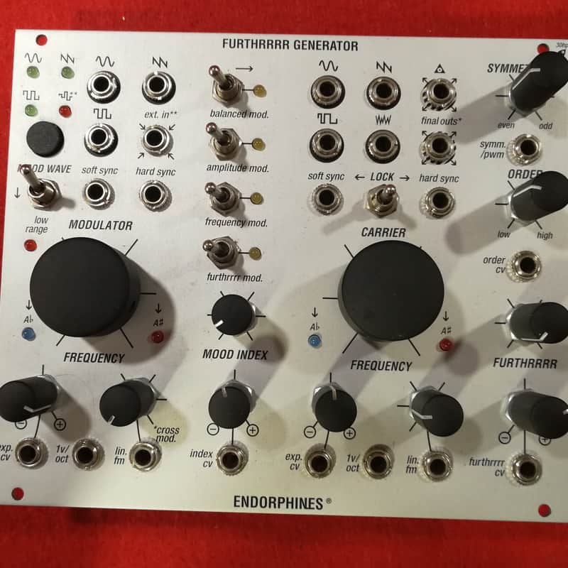 2010 – Present Endorphin.es Furthrrrr Generator Eurorack Synth…
