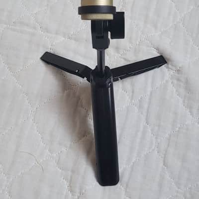CAD U37 USB Condenser Microphone - Gold w/ Stand & USB Cable image 2