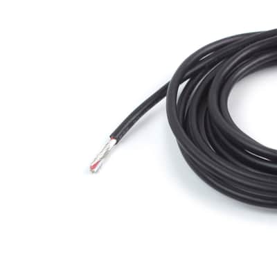 Shielded 3-Conductor Guitar Circuit Wire hookup wire 6-Foot 24 AWG ,Black Bild 3