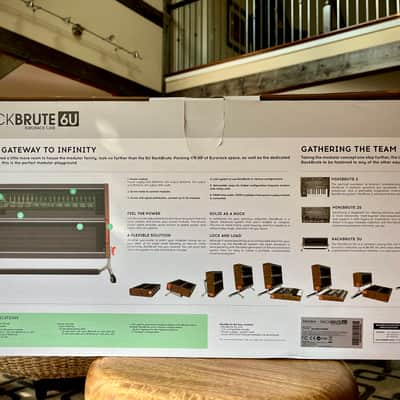 Arturia RackBrute 6U Wood Eurorack Modular Case 2022 - Present - Wood image 17