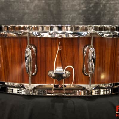 Castle Drum Co Padauk / Stave Keystone 6 x 14" (Top) x 13" (Bottom) image 3