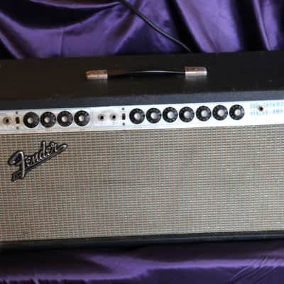 Fender Dual Showman Reverb TFL 5000D Silverface 1969 Black image 1