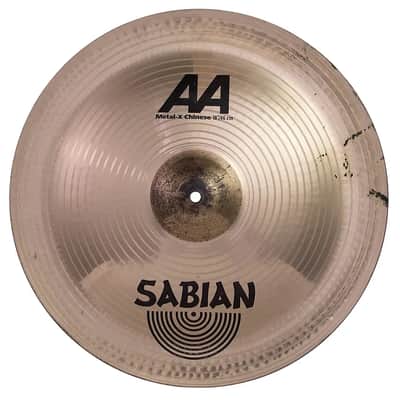 Sabian 18" AA Metal X Chinese Cymbal 2006 - 2010
