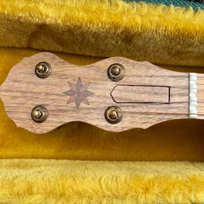 Pisgah Custom 12" Maple/Persimmon Open-back Banjo image 8