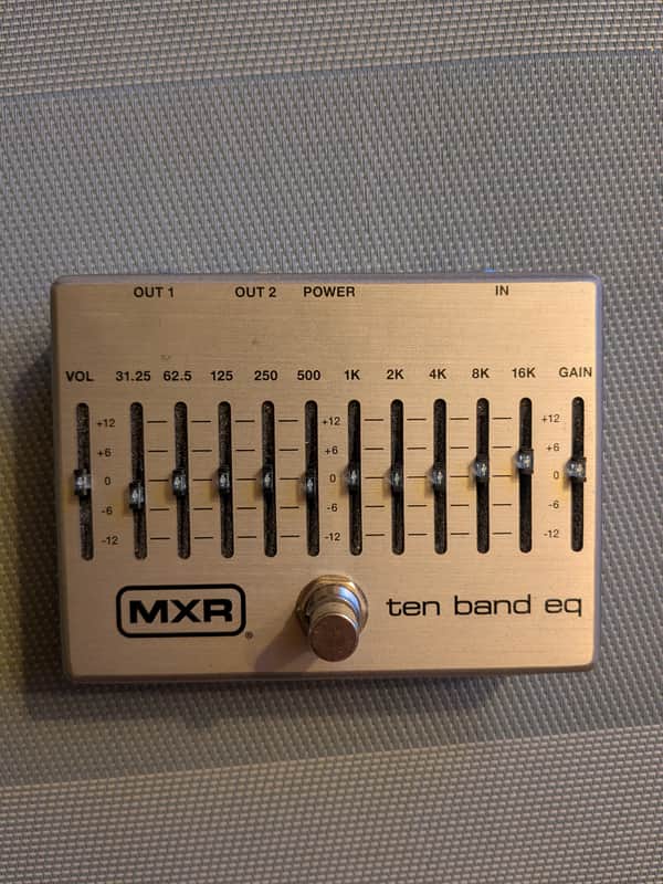 MXR M108S Ten Band EQ 2016 - Present - Silver
