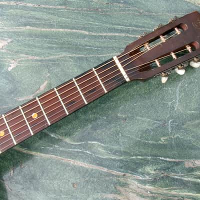 1961 Yamaha Nippon Gakki Dynamic Guitar No.10A Red Label  Dark Brown Bild 4